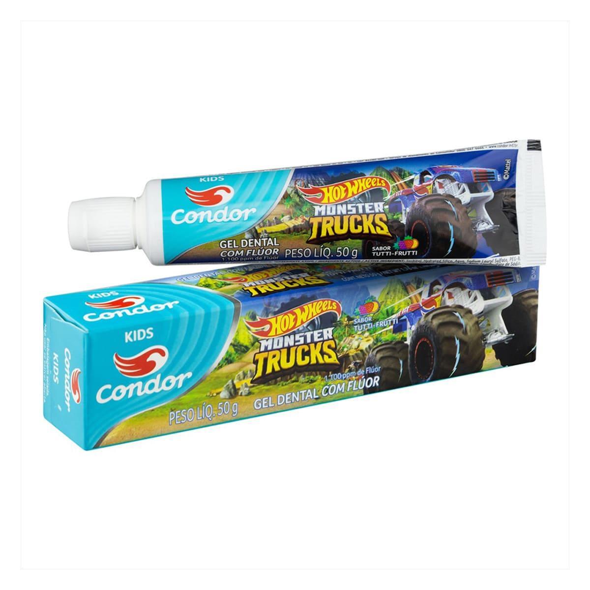 Gel Dental Infantil Flúor Hot Wheels Sabor Tutti Frutti g Na Drogaria Primus