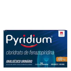 Pyridium 100mg 25 Drágeas
