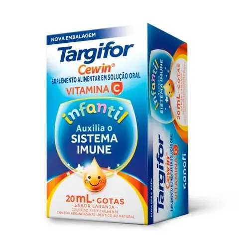 Vitamina C Targifor Cewin 200mg/ml Gotas com 20ml