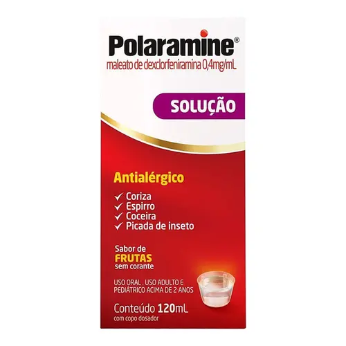 Polaramine Xarope - 120ml