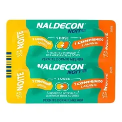 Naldecon Noite Com 4 Comprimidos