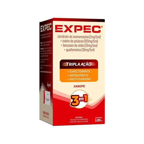 Expec Xarope Expectorante 120ml