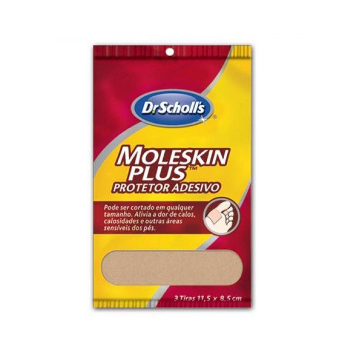 PROTETOR ADESIVO MOLESKIN PLUS DR SCHOLLS