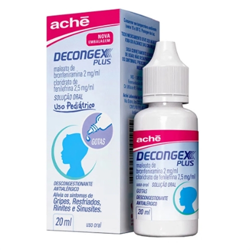 Compre Decongex Plus Xarope 120ml DECONGEX PLUS XAROPE 120ML ACHE OTC