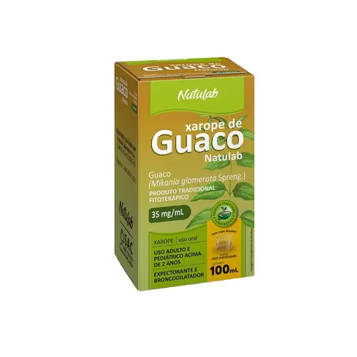 Xarope de Guaco 35mg/ml Natulab 100ml