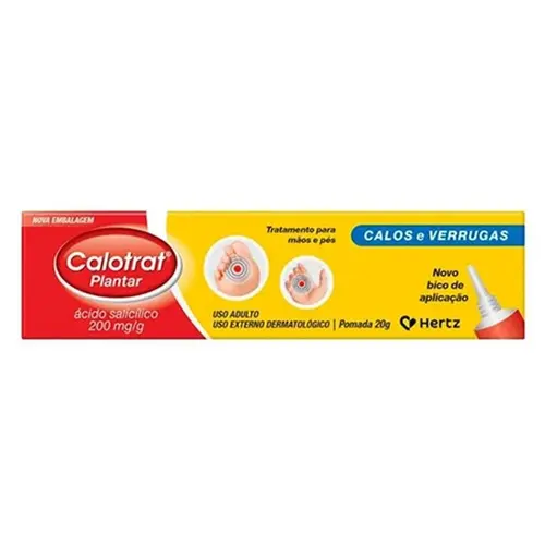 Calotrat Plantar Ácido Salicilico Pomada 20g