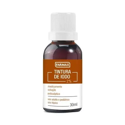 Tintura Iodo 2% Farmax 30ml