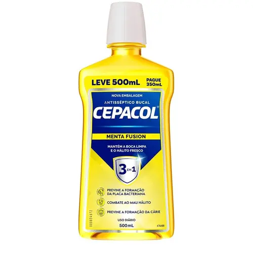 Cepacol Original Leve 500ml Pague 350ml