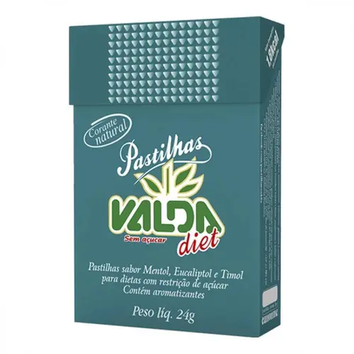 Pastilhas Valda Diet 24 Gramas