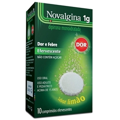 Compre Novalgina 1g 10 Comprimidos Efervescentes