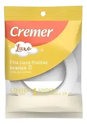 Fita Para Fraldas Cremer Cor Branca