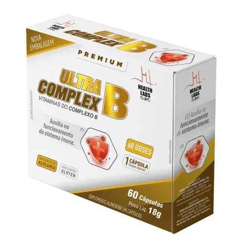 Ultra Complexo B Health Labs 60 Cápsulas