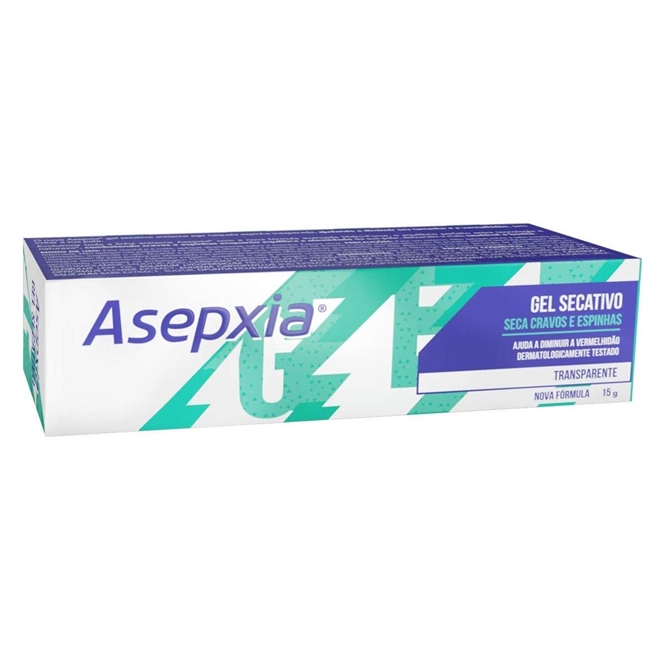 Compre Asepxia Gel Secativo Com 15 Gramas
