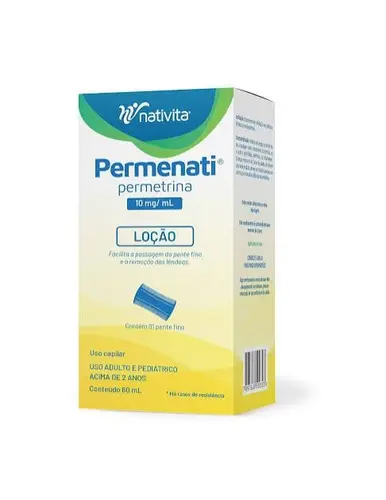 Permenati Permetrina 1% Loção 60ml