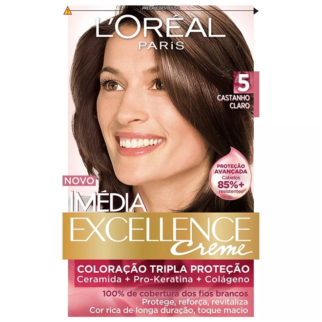 TINTURA IM DIA COR 5 CASTANHO CLARO