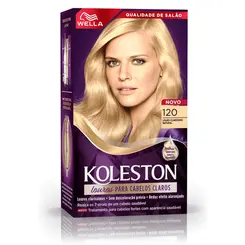Tintura Koleston Cor 120 Louro Claríssimo Natural