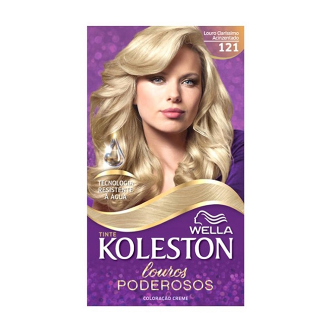Compre Tintura Koleston Cor 121 Louro Claríssimo Acinzentado