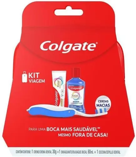 Kit Colgate Total 12 Para Viagem