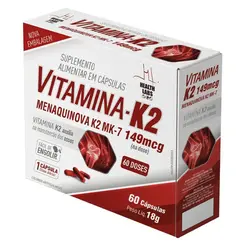Vitamina K2 Health Labs 60 Cápsulas