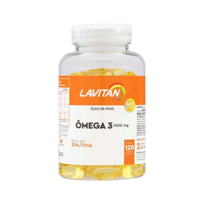 Compre Lavitan Ômega 3 1000mg 120 Cápsulas