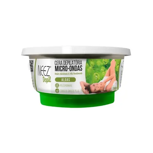 Cera Quente P/ Micro-ondas Neez Algas - 150gr