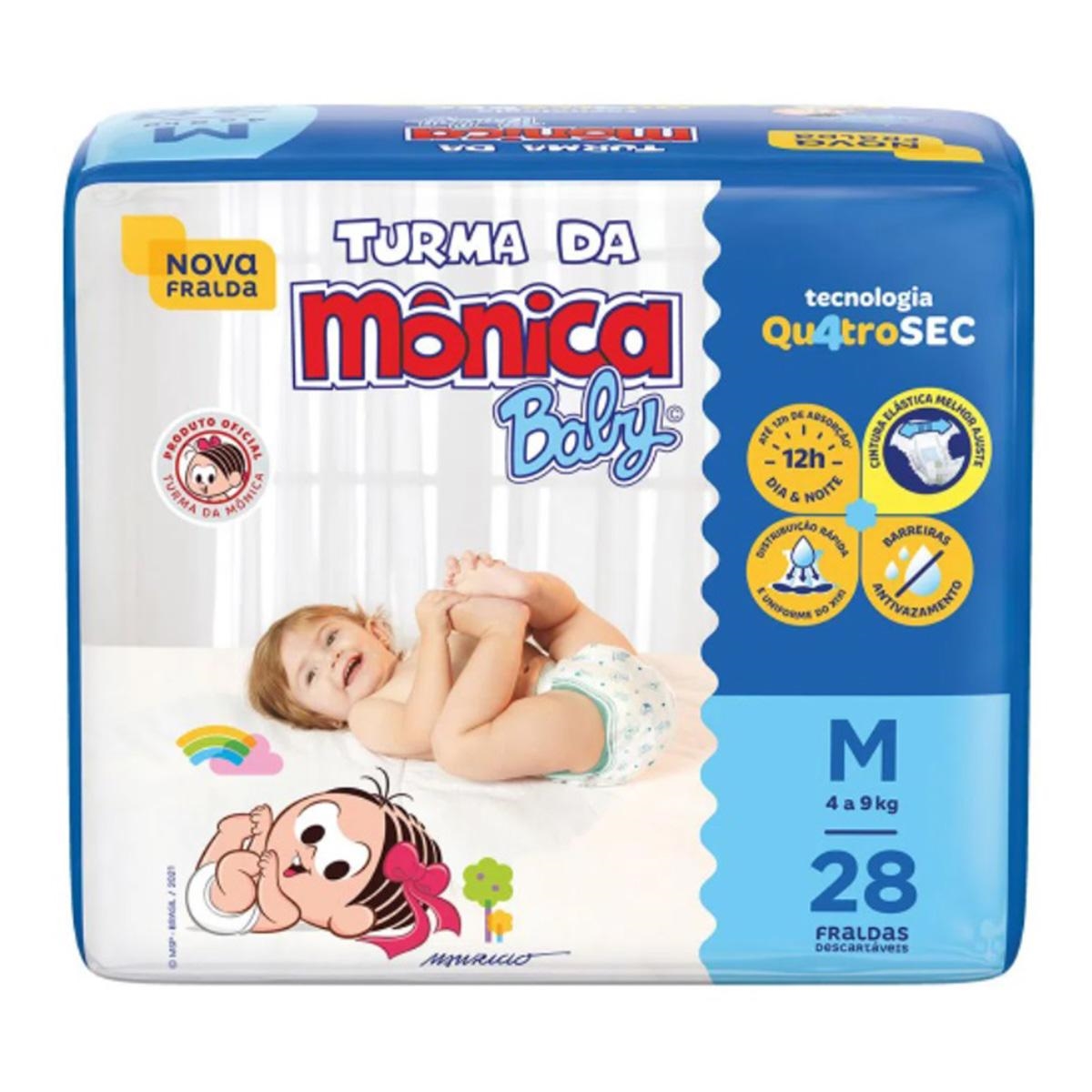 Home  Novas fraldas Turma da Mônica Baby. O melhor para o seu bebê.