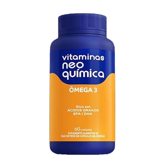 Compre Vitaminas Neo Química Ômega 3 1000mg Com 60 Cápsulas
