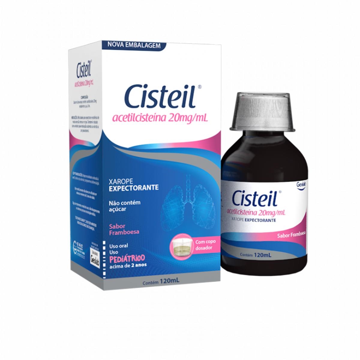 ACETILCISTEINA 20MG/ML XAROPE INFANTIL C/120ML - ACETILCISTEINA