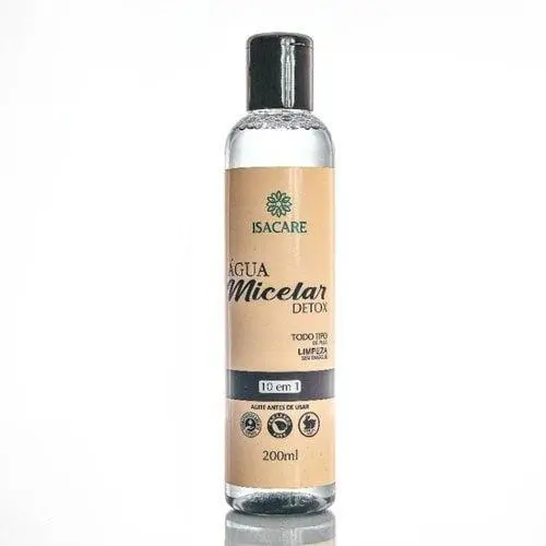 Água Micelar Isacare Skincare Detox - 200ml