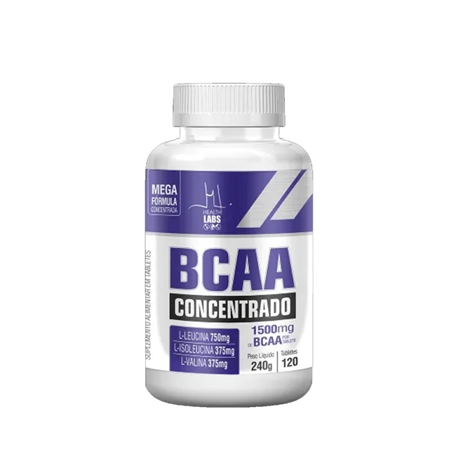 Compre Bcaa Concentrado Health Labs Com 120 Tabletes