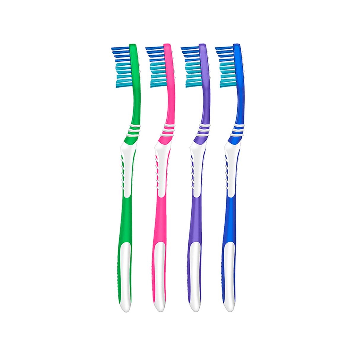 Compre Escova Dental Colgate Classic Clean Longa Macia Com 4 Unidades