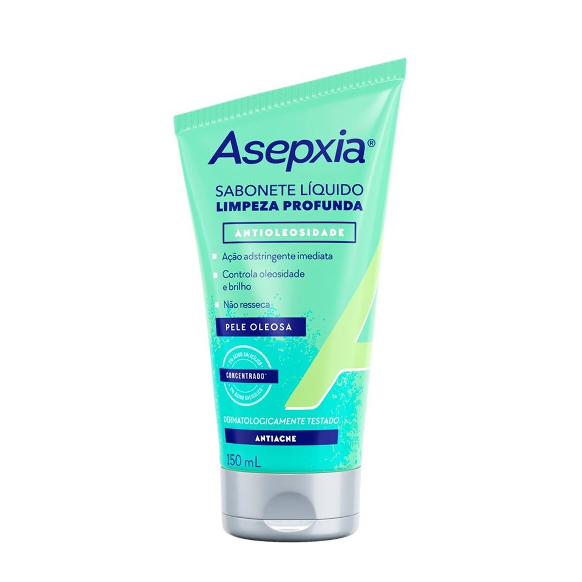 Compre Asepxia Sabonete Líquido Limpeza Profunda Antioleosidade 150ml