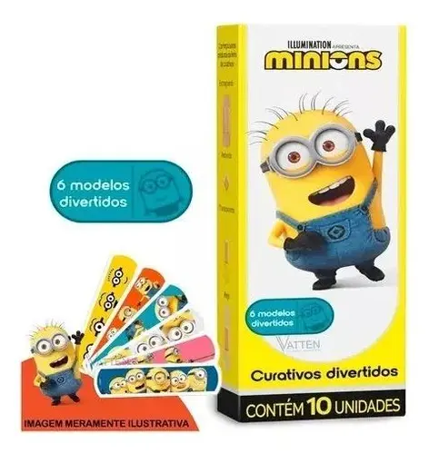 Curativo Infantil Cremer Meu Malvado Favorito 10 Unidades