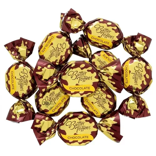 Bala Butter Toffees Chocolate 10 Unidades