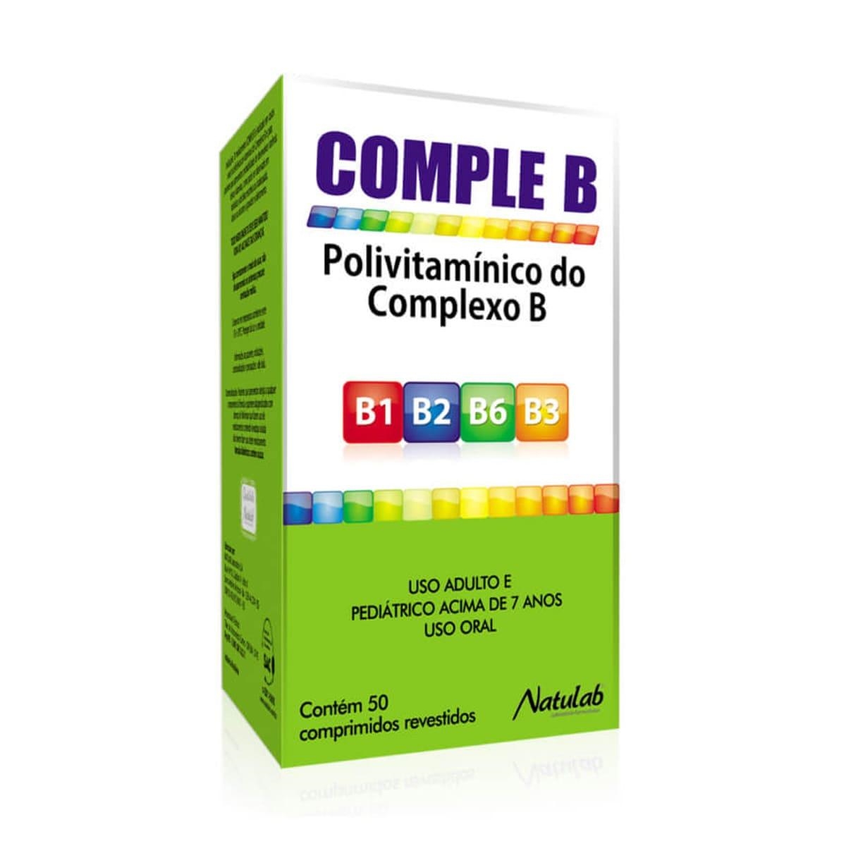 Compre Suplemento Vitamínico Comple B Natulab 50 Comprimidos - Comple .