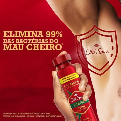 Desodorante Old Spice Aerosol Aventura 124g