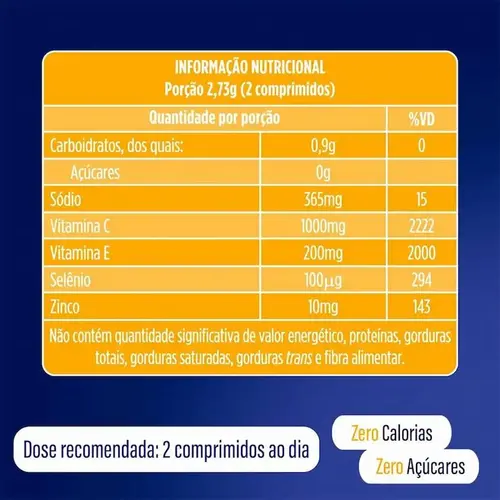 Vitaminas Neo Química Imune Imunidade e Energia 30 Comprimidos
