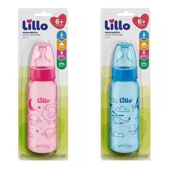 Mamadeira Lillo Divertida Silicone 240Ml