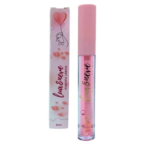 Lip Gloss Super Lábio Lua & Neve