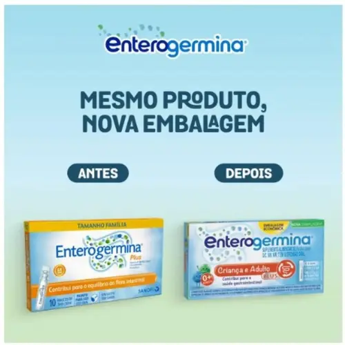 Enterogermina Plus 10 Frascos 5ml