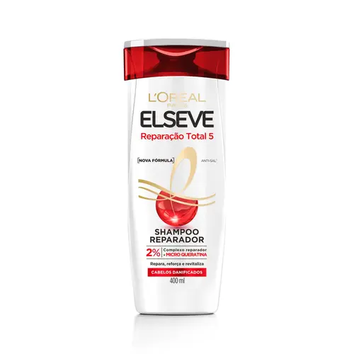 Shampoo Elseve Reparação Total 5 - 400Ml