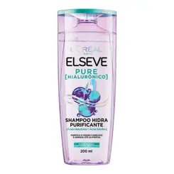 Shampoo Elseve Pure Hialuronico - 200Ml