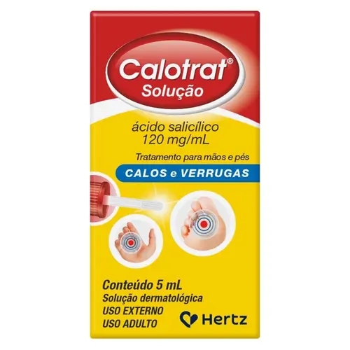 Calotrat Ácido Salicílico 120mg/ml Solução 5ml