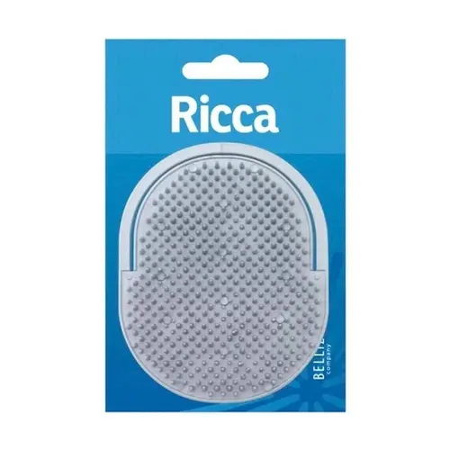 Escova Cabelo Ricca Oval Plastico Masculina 358