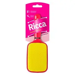 Escova Cabelo Ricca Raquete Flex Pink 450