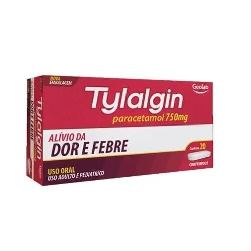 Tylalgin 750Mg - 20 Comprimidos