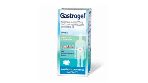 Gastrogel Menta 20 Comprimidos