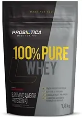 Whey Protein Pure 100% Baunilha Refil 900G