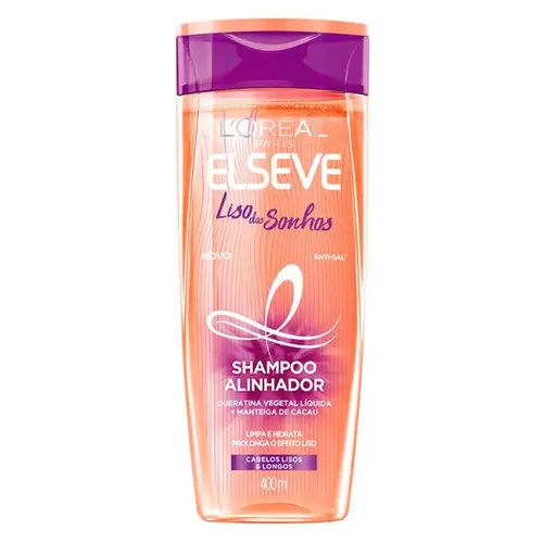 Shampoo Elseve Liso Dos Sonhos 400Ml