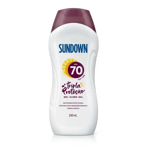 Protetor Solar Sundown Fps 70 200ml